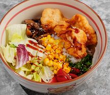 Донбури с цыпленком