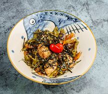 Удон жареный с овощами