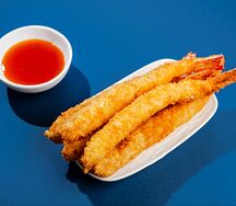 Креветки темпура 