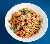 Удон с курицей