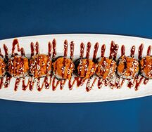 Запеченный ролл с тунцом