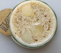 Айс латте банан