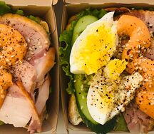 Тост с яйцом 