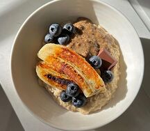 Каша с бананами 