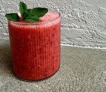 Клубничный на соке 