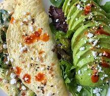 ПП-лепешка с авокадо 