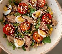 Сытный салат 