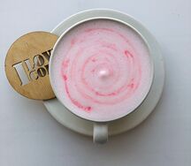 Латте Клубника