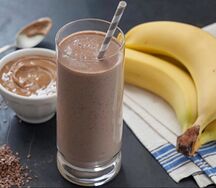 Шоколадно-банановый 