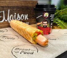 Френч-дог Bf с куриной сосиской