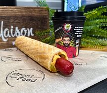 Френч-дог Bf с финской сосиской