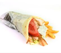 Гирос с курицей 