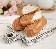 Эклер с пломб. кремом 3 шт