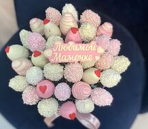 Букет в коробке для мамы
