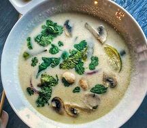 Том кха с говядиной