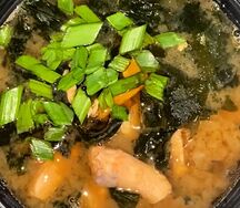 Мисо-суп с лососем