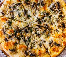 Пицца Грибной жюльен