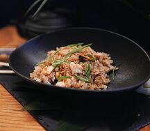 Рис с морепродуктами