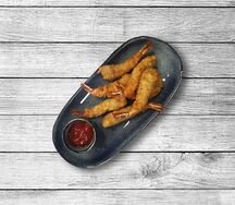 Креветки с кисло-сладким соусом