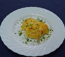 Куриное филе запеченное с ананасом