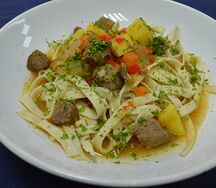 Лагман из говядины