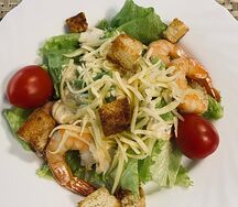 Цезарь с креветками