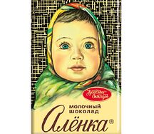 Шоколад Алёнка молочный