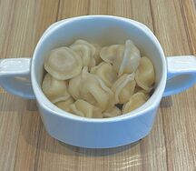 Пельмешки со сметаной