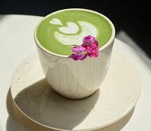 Матча латте большой