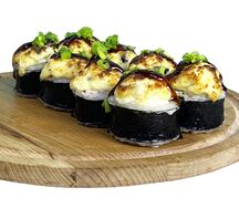 Запеченный с курицей