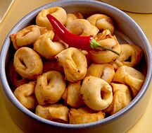 Жареные пельмешки