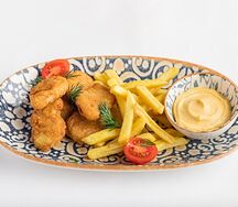 Наггетсы с картофелем фри