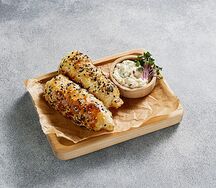 Мини-хачапури на мангале