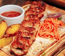 Софра-кебаб из курицы