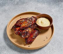 Крылышки BBQ в кисло-сладком соусе