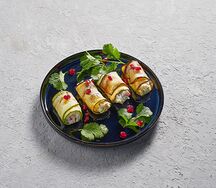 Рулетики из баклажана на гриле