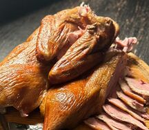 Фермерская утка горячего копчения 