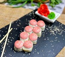 Яки-ролл с кальмаром