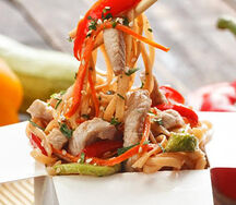 Wok Лапша со свининой