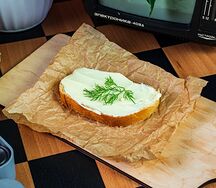 Бутерброд с маслом