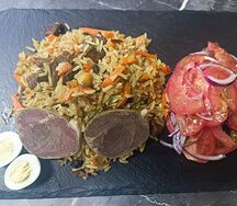Плов из говядины