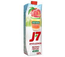 Сок J7 Персик-яблоко