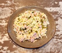 Салат с ветчиной Нежный