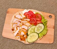 Гирос с курицей