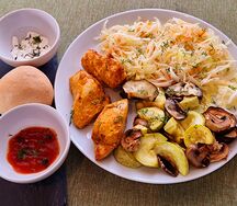 Комбо с шашлыком из курицы