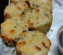Запеченный с манго и лососем