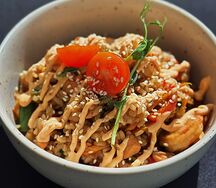 Японский плов с курицей