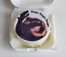 Бенто-торт Енот Педро