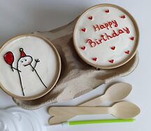 Торт в стакане Cake to go на день рождения