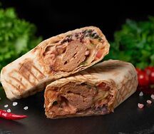 Шаурма с люля из говядины
